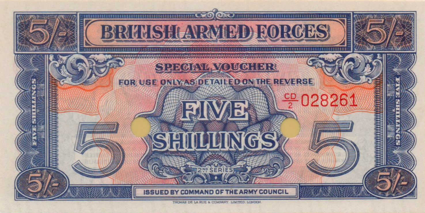 Great Britain 5 1948 UNC P-M20/c